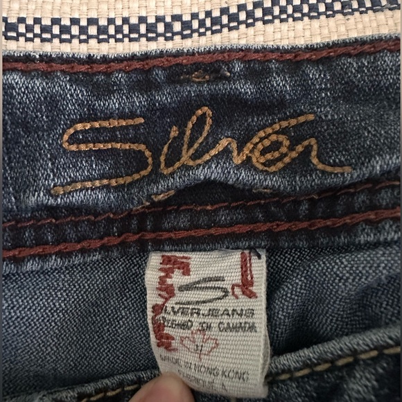 Silver Bootcut Jeans - Picture 2 of 2